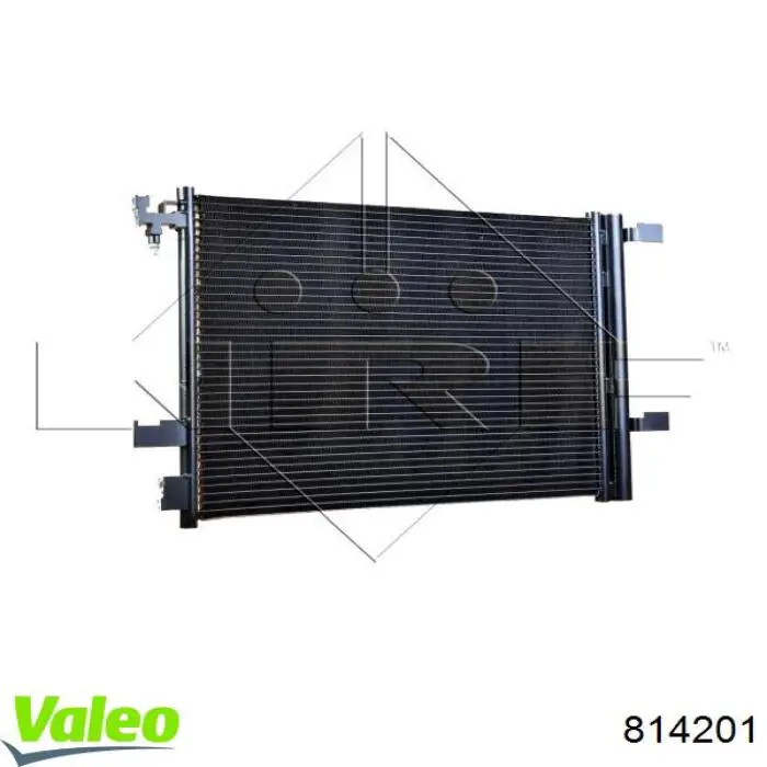 814201 VALEO condensador aire acondicionado