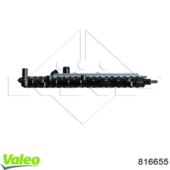 816655 VALEO radiador refrigeración del motor