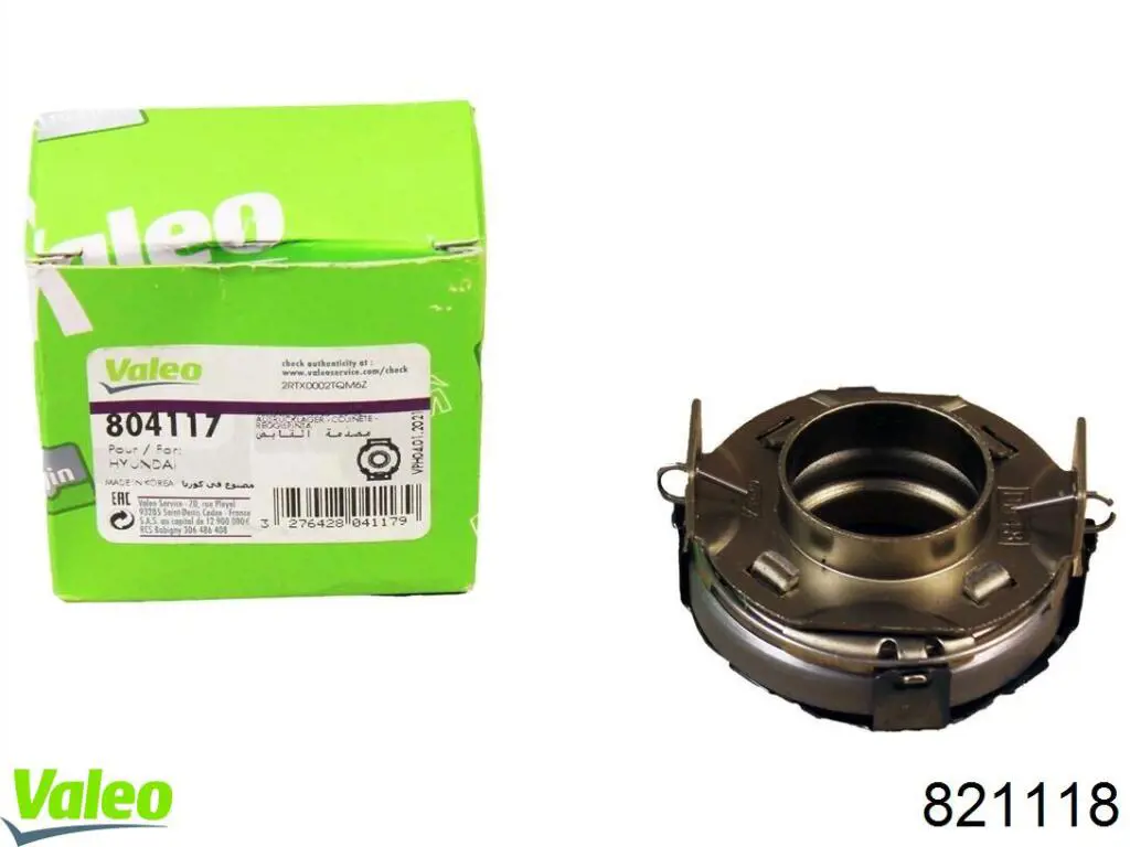 821118 VALEO kit de embrague (3 partes)