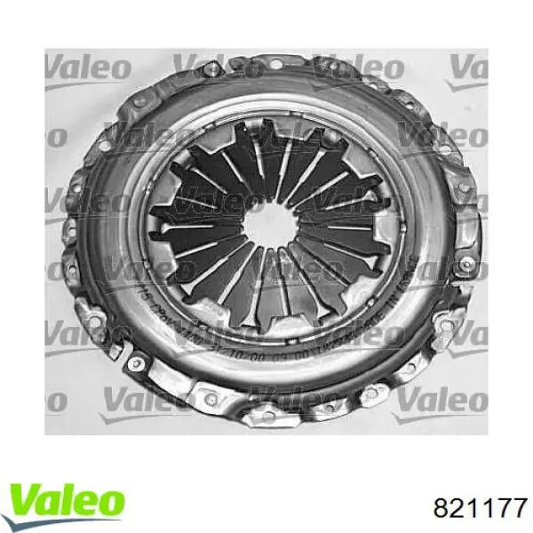 821177 VALEO kit de embrague (3 partes)