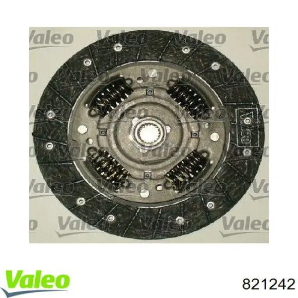 821242 VALEO kit de embrague (3 partes)