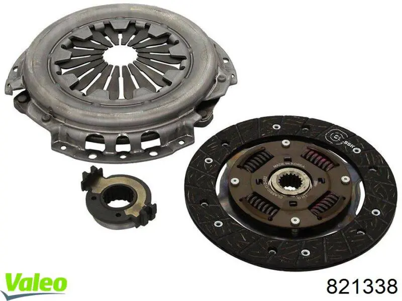 821338 VALEO kit de embrague (3 partes)