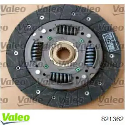 821362 VALEO kit de embrague (3 partes)