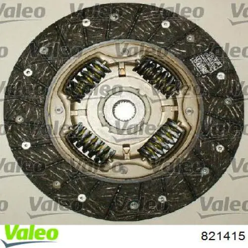 821415 VALEO kit de embrague (3 partes)