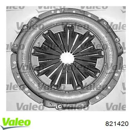 821420 VALEO kit de embrague (3 partes)