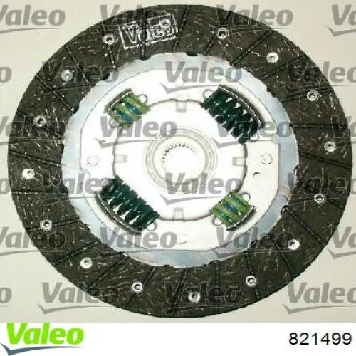 821499 VALEO kit de embrague (3 partes)