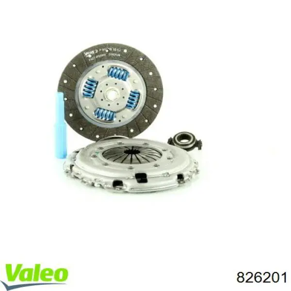 826201 VALEO kit de embrague (3 partes)