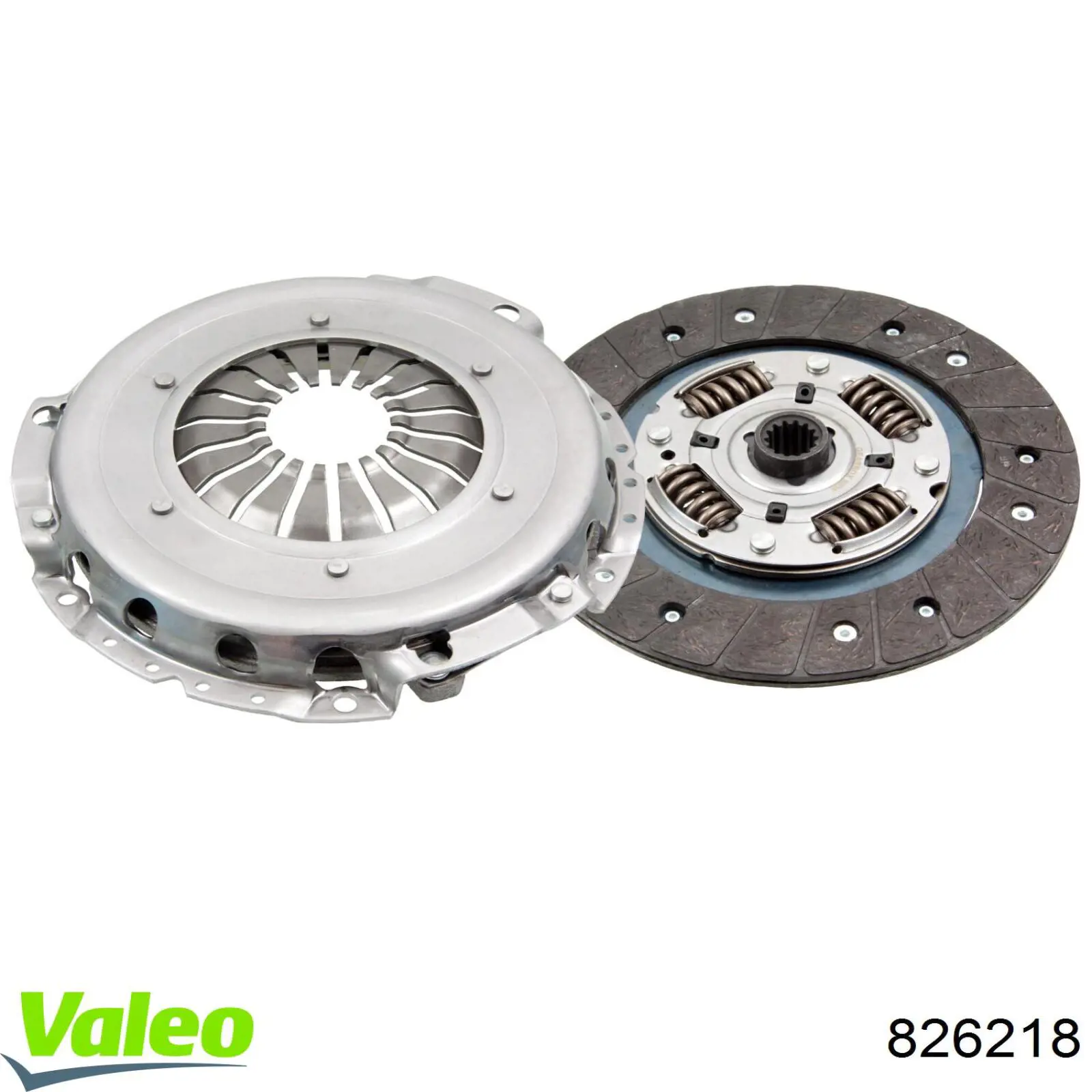 826218 VALEO kit de embrague (3 partes)