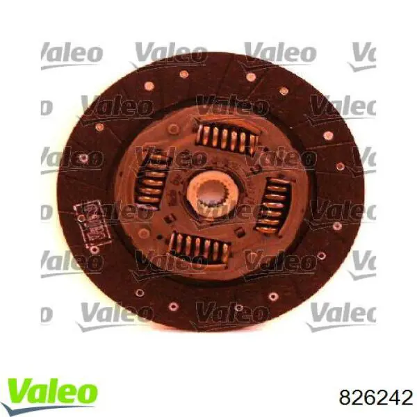 826242 VALEO kit de embrague (3 partes)