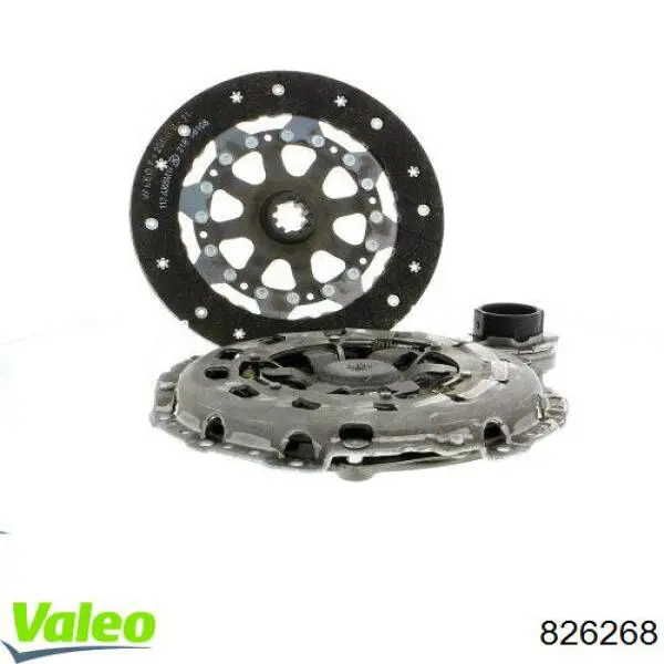 826268 VALEO kit de embrague (3 partes)