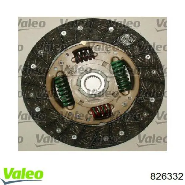 826332 VALEO kit de embrague (3 partes)