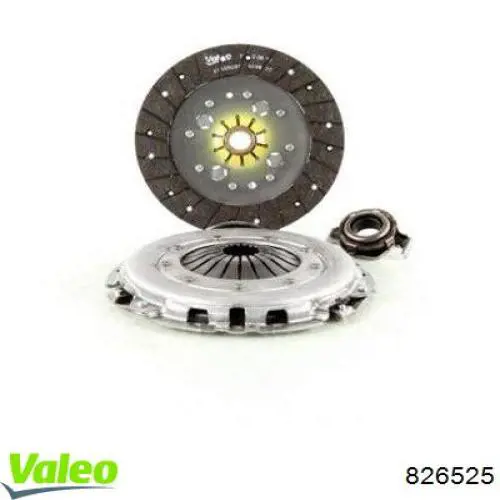 826525 VALEO kit de embrague (3 partes)