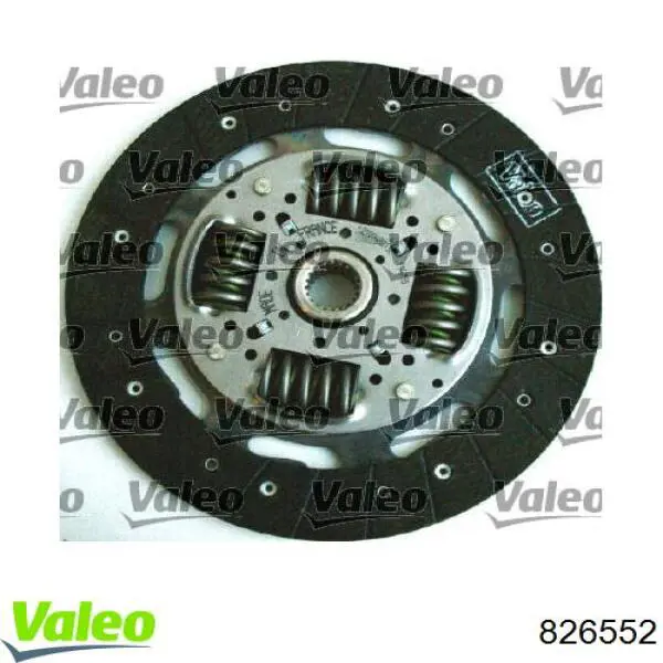 826552 VALEO kit de embrague (3 partes)