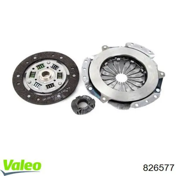 826577 VALEO kit de embrague (3 partes)