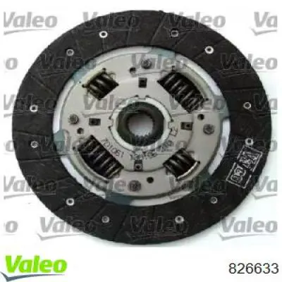 826633 VALEO kit de embrague (3 partes)