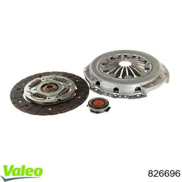 826696 VALEO kit de embrague (3 partes)