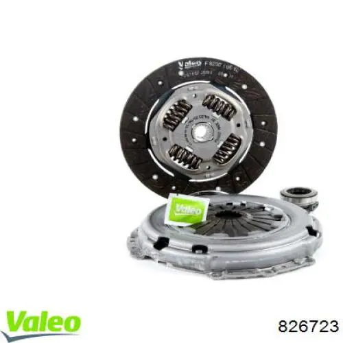 826723 VALEO kit de embrague (3 partes)