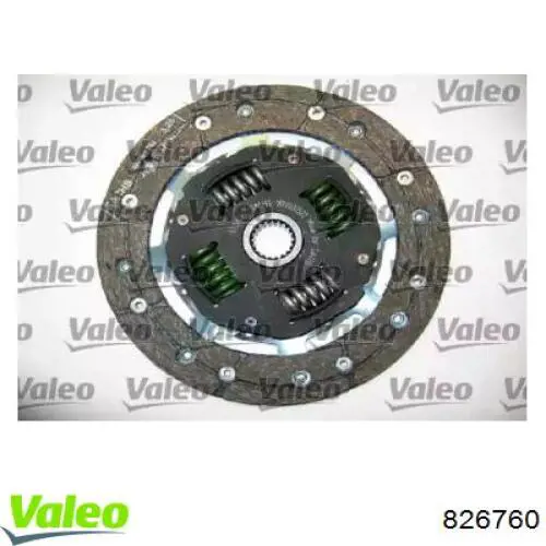 826760 VALEO kit de embrague (3 partes)