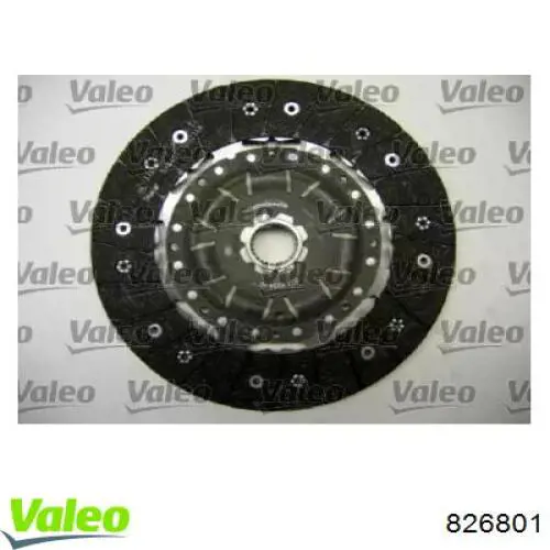 826801 VALEO kit de embrague (3 partes)