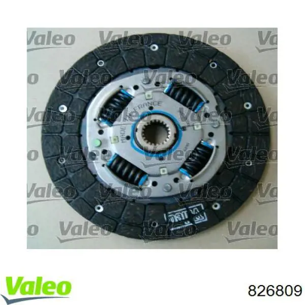 826809 VALEO kit de embrague (3 partes)