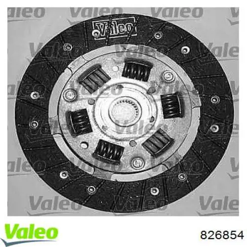 826854 VALEO kit de embrague (3 partes)