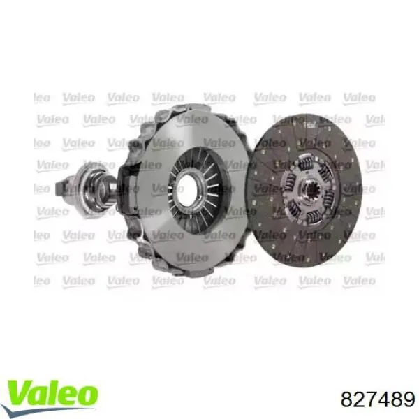 827489 VALEO kit de embrague (3 partes)