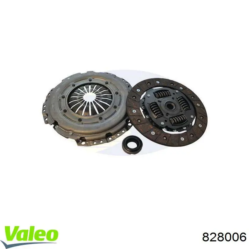 828006 VALEO kit de embrague (3 partes)