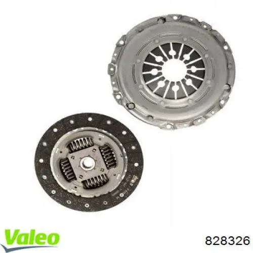 828326 VALEO kit de embrague (3 partes)