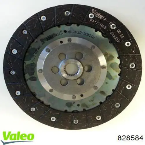 828584 VALEO kit de embrague (3 partes)