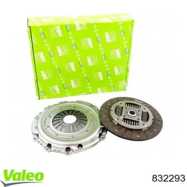 832293 VALEO kit de embrague (3 partes)