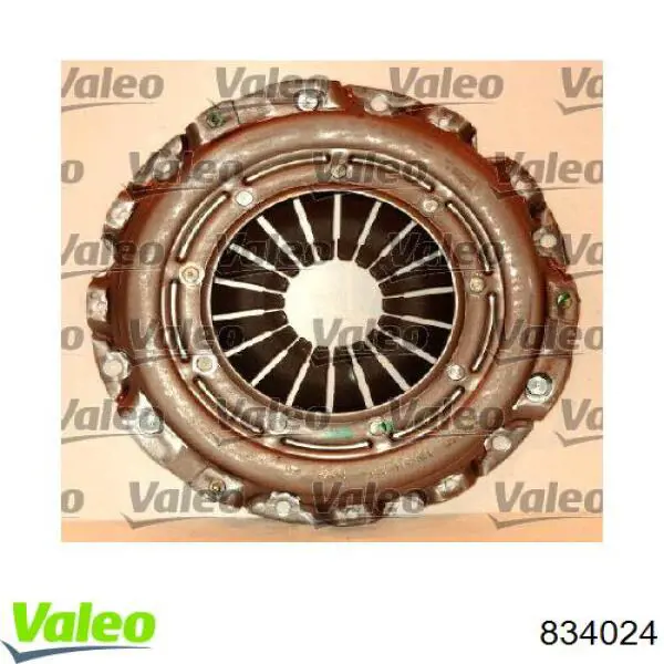 834024 VALEO kit de embrague (3 partes)