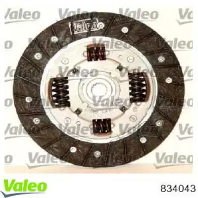 834043 VALEO kit de embrague (3 partes)