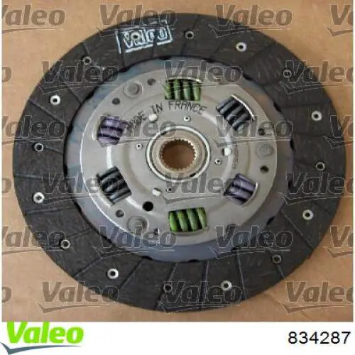 834287 VALEO kit de embrague (3 partes)