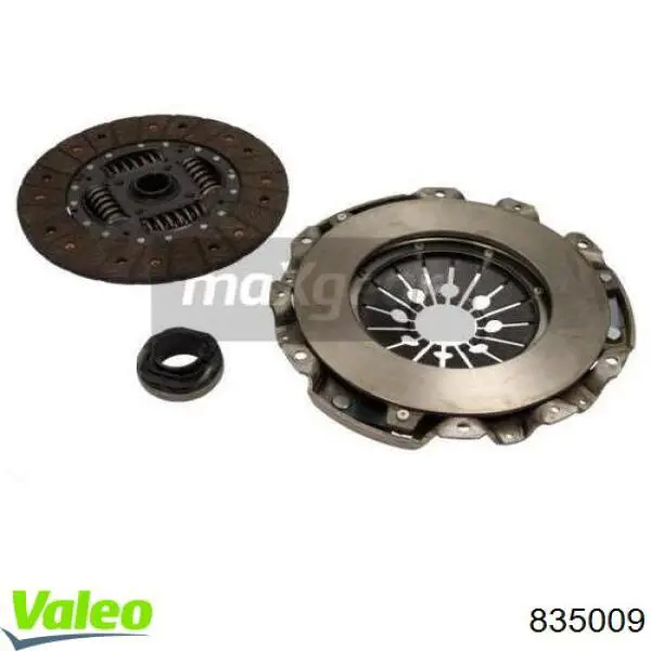 835009 VALEO kit de embrague (3 partes)