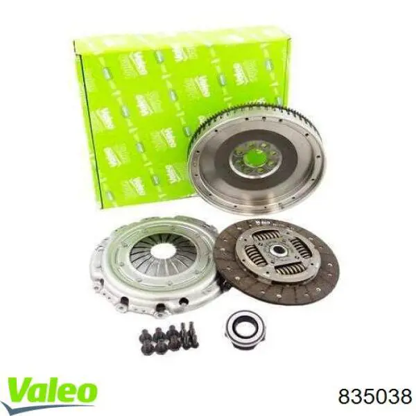 835038 VALEO kit de embrague (3 partes)