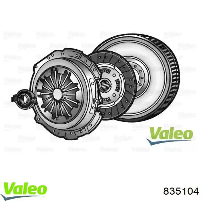 835104 VALEO volante motor