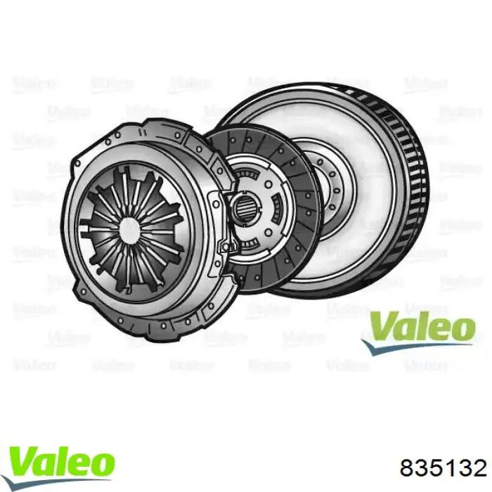 835132 VALEO volante motor