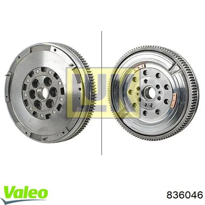 836046 VALEO volante motor