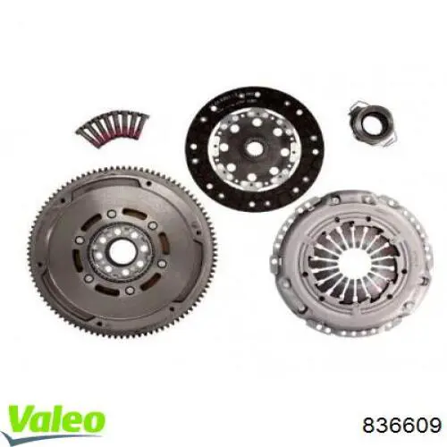 836609 VALEO kit de embrague (3 partes)