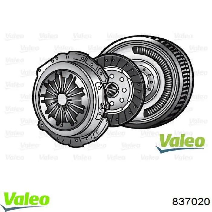 837020 VALEO volante motor