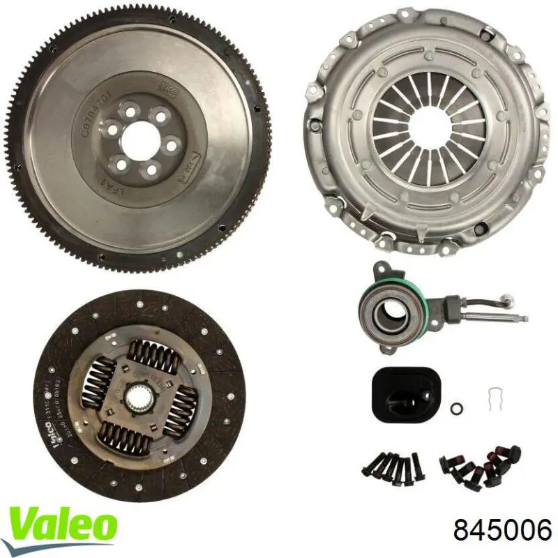 845006 VALEO volante motor