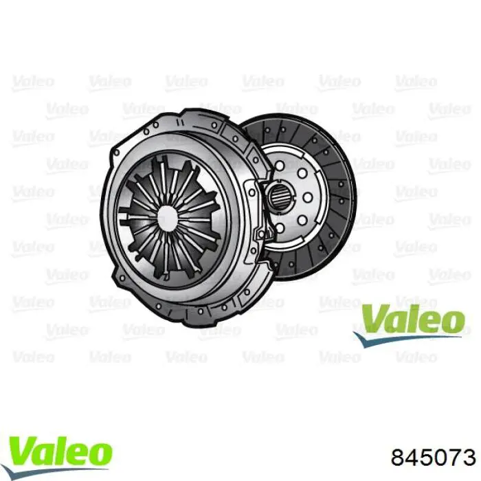 845073 VALEO kit de embrague (3 partes)