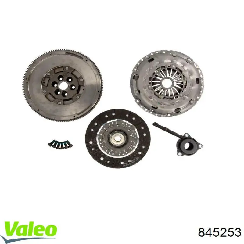 845253 VALEO kit de embrague (3 partes)