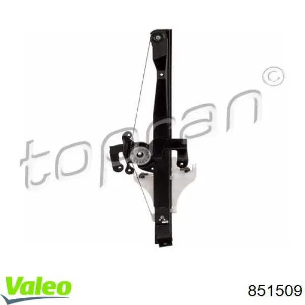 851509 VALEO tubo flexible de frenos trasero