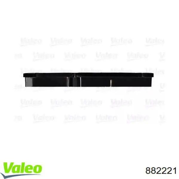 882221 VALEO pastillas de freno delanteras