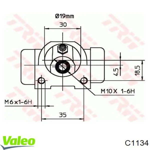 C1134 VALEO juego de cables de encendido