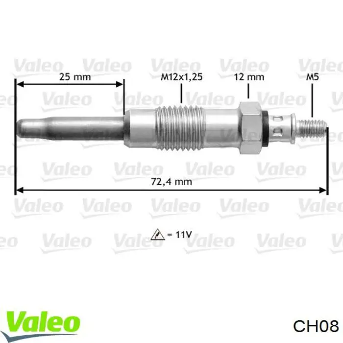 CH-08 VALEO disco de embrague