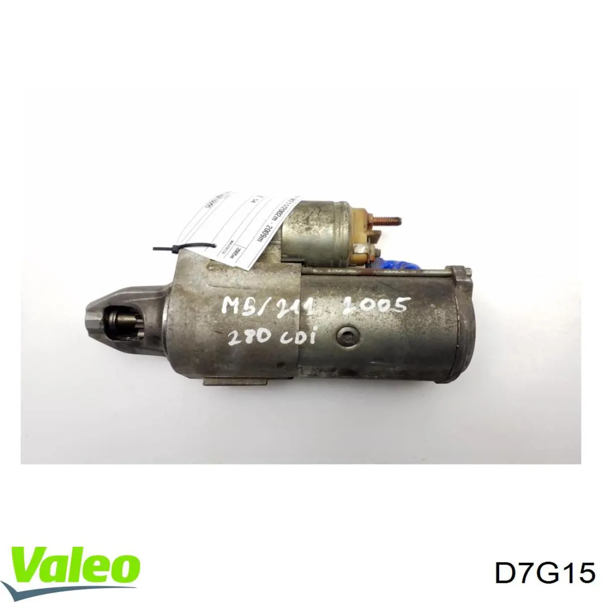 D7G15 VALEO motor de arranque