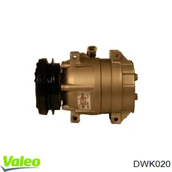 DWK-020 VALEO kit de embrague (3 partes)