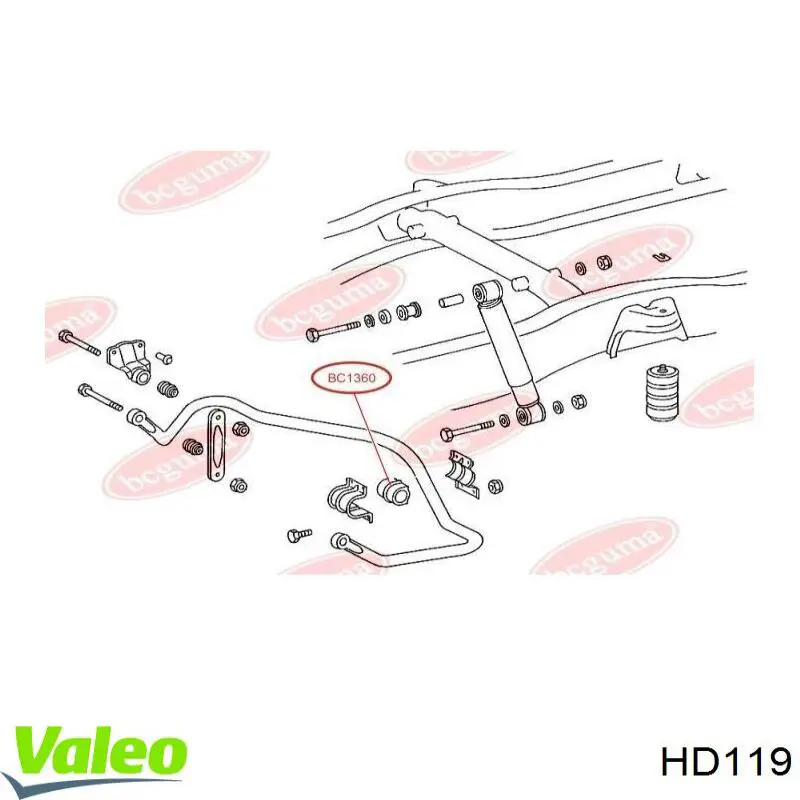 HD-119 VALEO disco de embrague